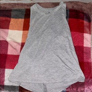 Old Navy Gray Open Back Tank